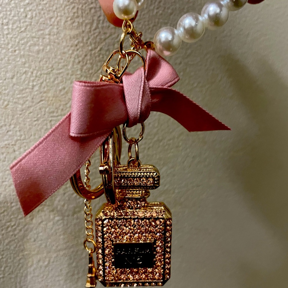 Pink Bag Charm
